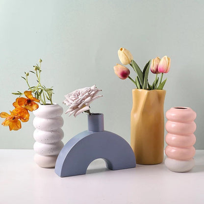 Pastel Vases