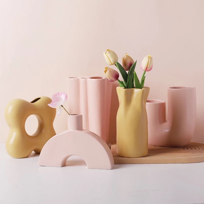 Pastel Vases