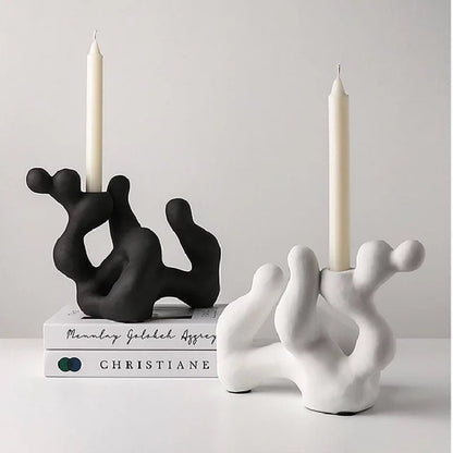 Abstract Candle Holder