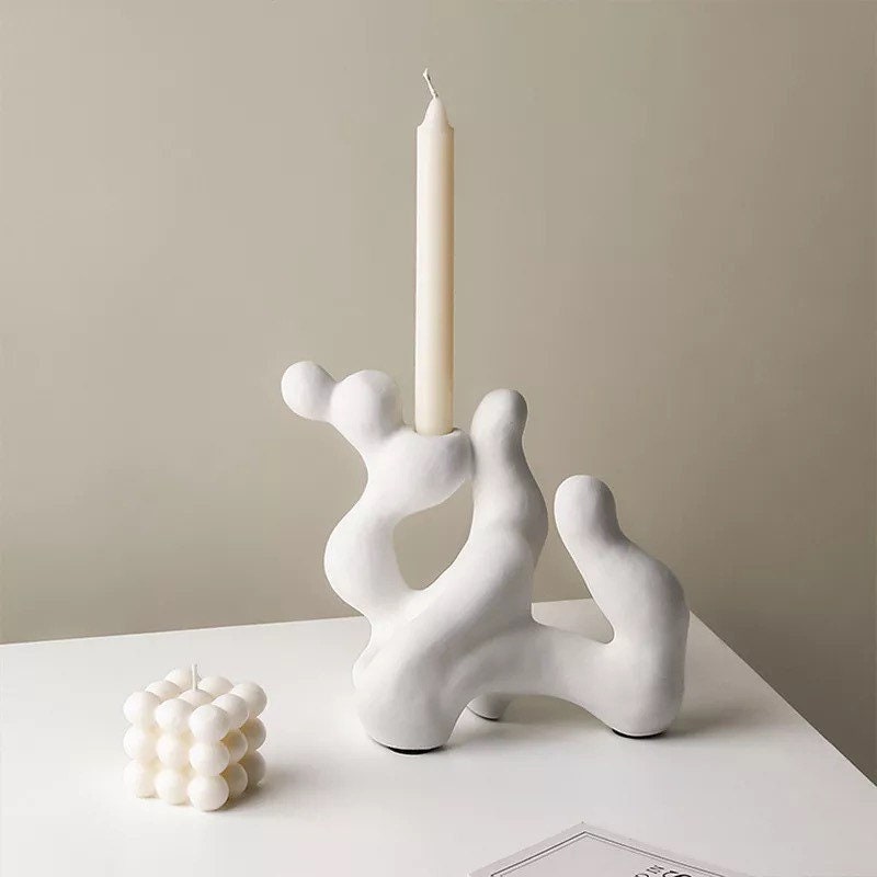 Abstract Candle Holder