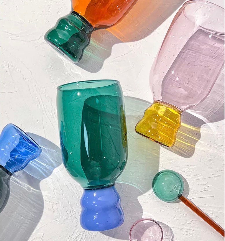 Colourful Candy Drinking Glasses