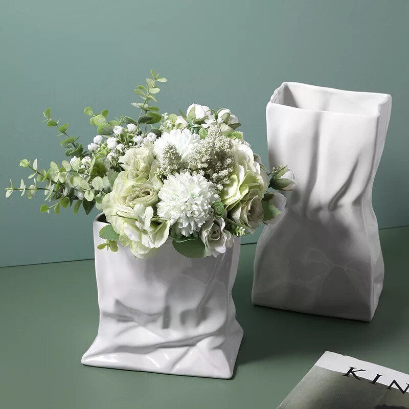 Crumple Vases