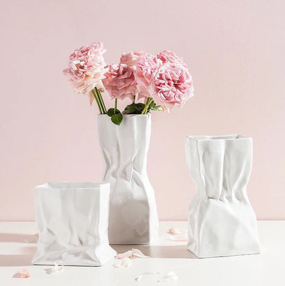 Crumple Vases