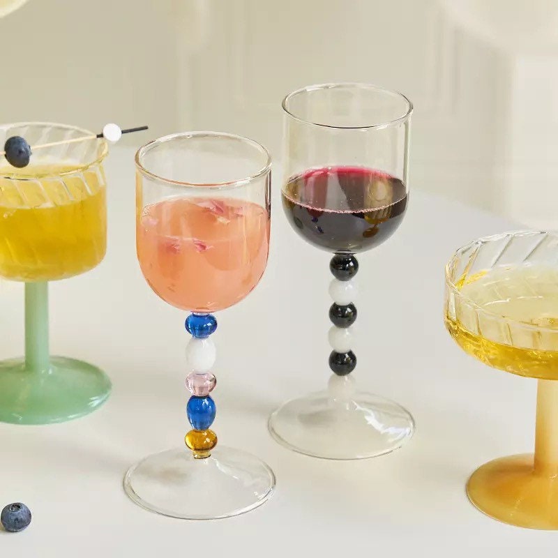 Vintage Inspired Cocktail Glasses